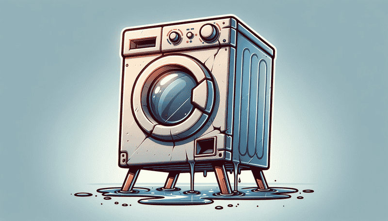 壊れかけの洗濯機